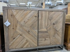 Uttermost Reclaimed Wood Cabinet