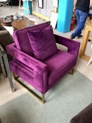 Mod Purple Chair