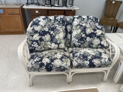Rattan Love Seat