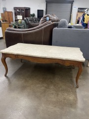 Marble Top Coffee Table