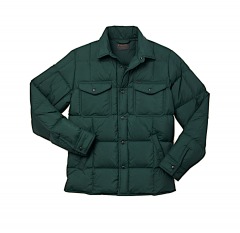 2238P6 | FILSON Lightweight Down Jac-Shirt | M | FIR GREEN
