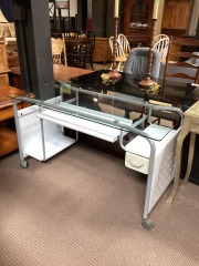 Glass Desk
