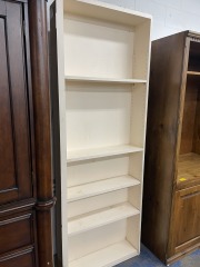 Blushing Bookshelf