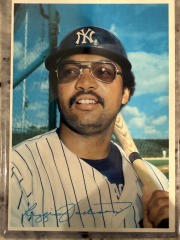 1980 Topps \u201cFor the Fun of It\u201d Reggie Jackson #6 Promo Photo Card (5\u00d77)