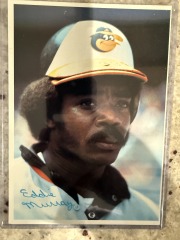1980 Topps \u201cFor the Fun of It\u201d Eddie Murray #28 5\u00d77 Promo Photo Card
