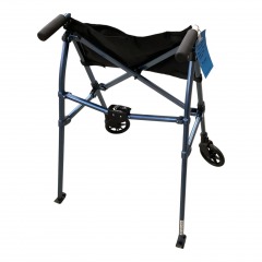 MEBlue and Black Fold and Go Walker