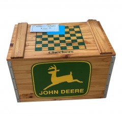 John Deere Wooden Game Box