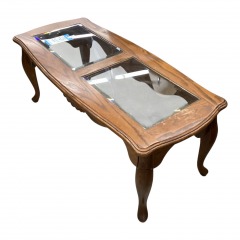 2 Panel Glass Coffee Table