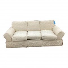 Vintage Cream Pattern Sofa