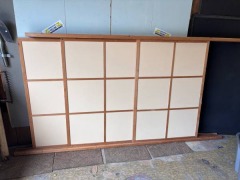 Sliding Interior Shutter Pannels 99 7\/8 x 49