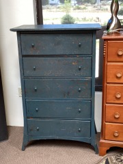 Blue Crackle Dresser