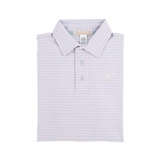 2263P6 | BEAUFORT BONNET Prim and Proper Polo | 5 | PINK\/BLUE