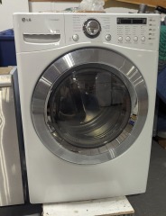 White LG Gas Dryer\/Electric Washer