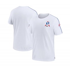 2292P8 | NIKE Men's White New England Patriots Sideline Alt Logo Coach Performance Top | L | WHITE