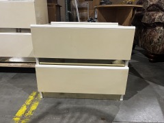 Italian lacquered nightstand