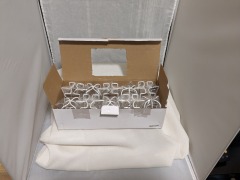 New Happy Tree 10-Pack of White Double Hook Fire Sprinkler Guards for 1\/2\
