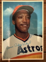 1980 Topps 5x7 J. R. Richard (No. 25\/60)
