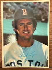 1980 Topps 5x7 Fred Lynn (No. 10\/60)