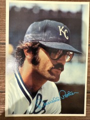 1980 Topps 5x7 Darrell Porter (No. 39\/60)
