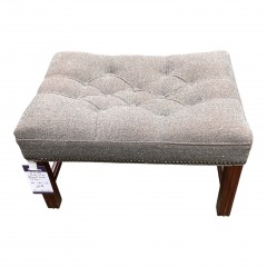 Grey Stool w\/ Brown Legs