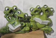 1970s Burwood Frogs Singing Wall Art