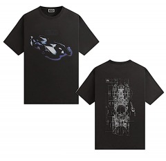 2300P8 | KITH X BATMAN Schematics Vintage Tee | M | BLACK
