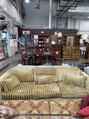 Striped Sofa