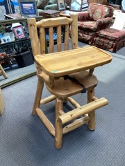 Log Highchair