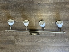 Siver Track Lighting 4-lite