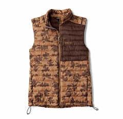 2312R4 | ORVIS Men's Insulated Drift Vest | L | BROWN CAMO