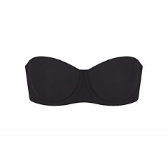 2307R4 | SKIMS Fits Everybody Strapless Bra | 38DDD | ONYX