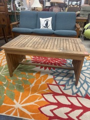 Wood Garden Coffee Table