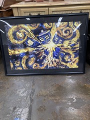 Exploding Tardis Print