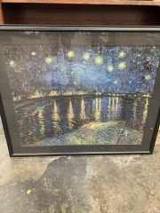 Starry Night Over The Rhone Van Gogh Print