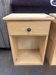 Solid Wood Nightstand (each)