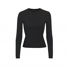 2331R5 | SKIMS Fits Everybody Long Sleeve T-Shirt | S | ONYX