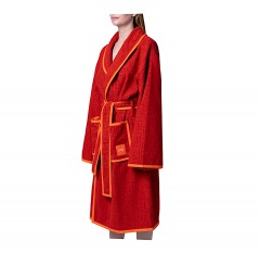 2330R5 | OTT Ray Bathrobe | S\/M | RED ORANGE