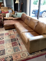 Leather Sectional