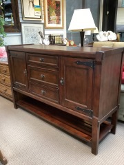 Dark Rustic Buffet