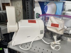 Krups Meat Grinder + Accessories