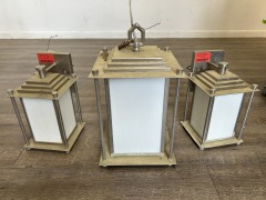 Exterior Entryway Lantern Light Fixture