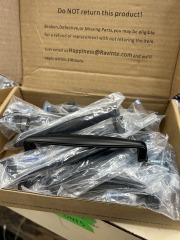Black Cabinet Handles (set of 17)