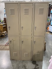 6 Pack Lockers