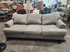 GREY SOFA EXTRA DEEP