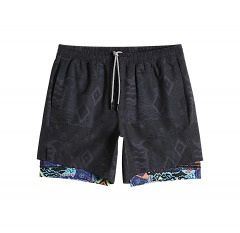 2375P8 | MAAMGIC PowerPulse Long Lined Gym Shorts | SMALL | BLACK