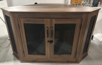 Wooden Corner Dog Kennel