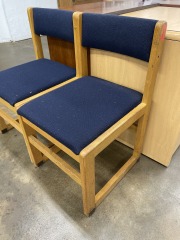 Chunky Solid Wood Chair (each)