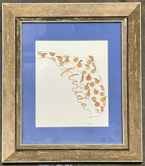 Our Darling Loving Orange Florida Art