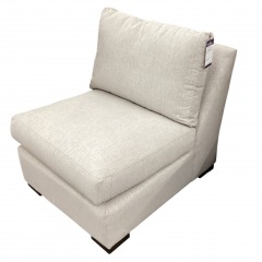 Arhaus Dune 31\u201d Armless Chair Grey