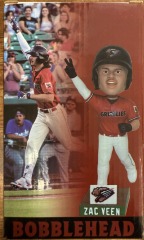 Zac Veen Fresno Grizzlies Bobblehead